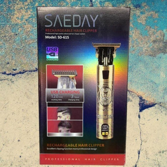 Máquina de Cortar Cabelo Saeday SD-615 Recarregável