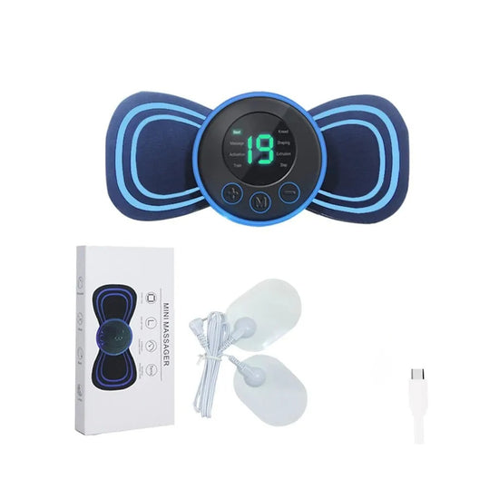 Mini Massajador Elétrico Portátil EMS